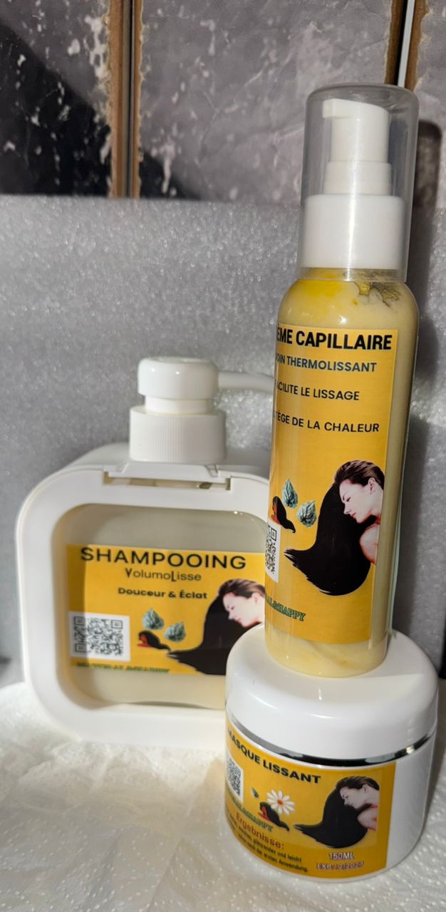 ⭐ KIT LISSAGE MAGIQUE – Cheveux denses, lisses et brillants/⭐ MAGISCHES GLÄTTUNGS-KIT