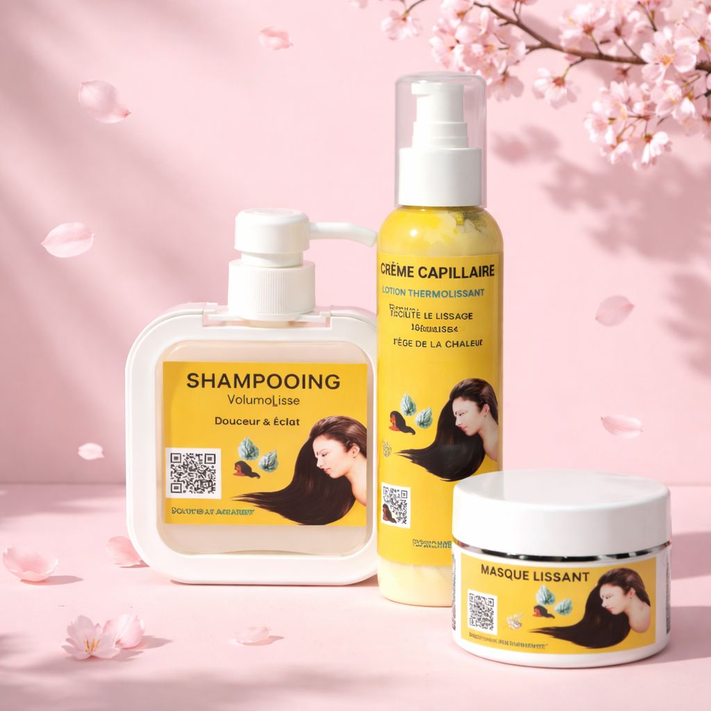 ⭐ KIT LISSAGE MAGIQUE – Cheveux denses, lisses et brillants/⭐ MAGISCHES GLÄTTUNGS-KIT – Image 2