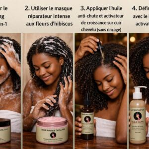 ✨ KIT CROISSANCE & ÉCLAT CAPILLAIRE – Objectif Cheveux Forts, Longs et Brillants ✨