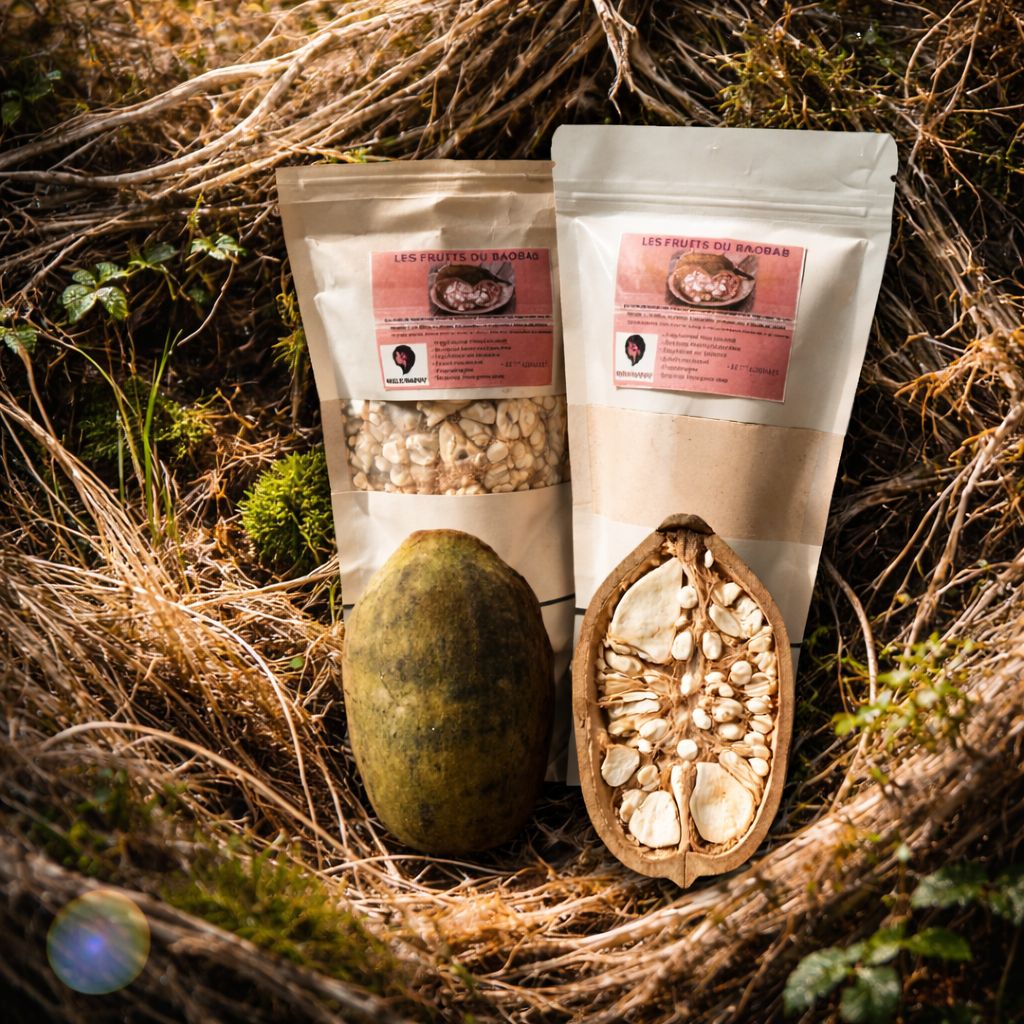 Poudre et Fruits de Baobab