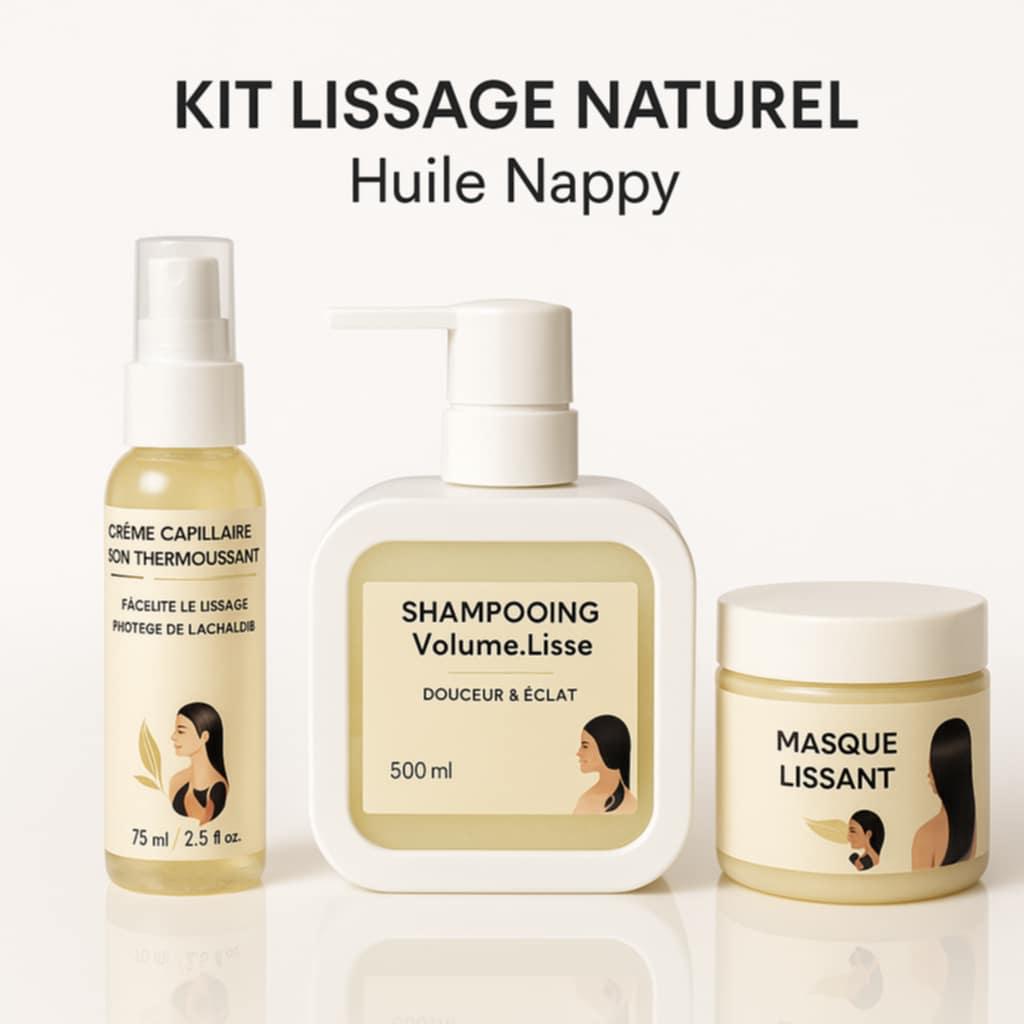 KIT DE SOINS CHEVEUX POUR LISSAGE MAGIQUE