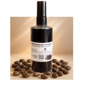 Huile de Ricin Noir Jamaïcain Pur 200ml