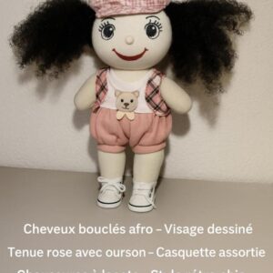 Retro Chic poupée en tissu