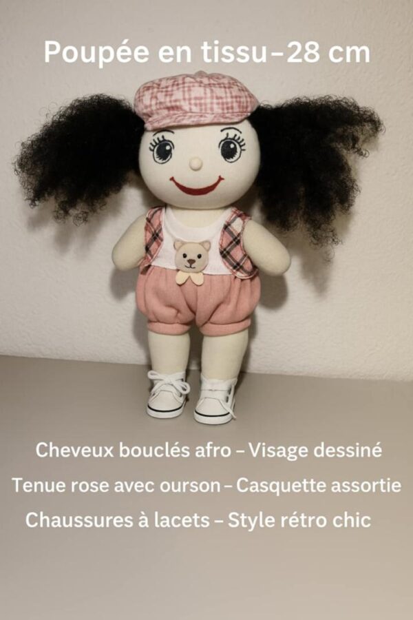 Retro Chic poupée en tissu