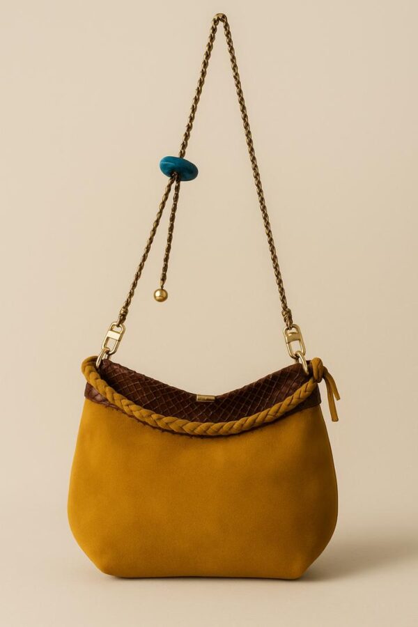 Sac En Cuir Exotique Rare – Image 3