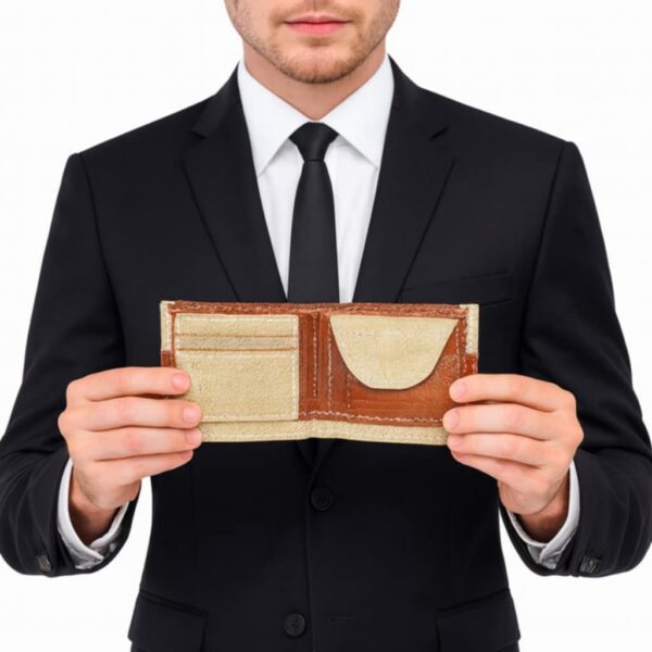 Portefeuille Homme de Luxe Artisanal – Image 2