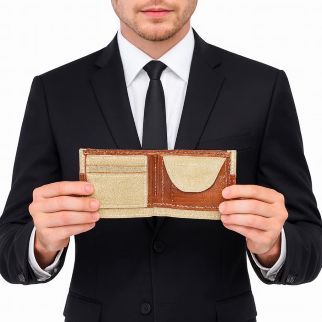 Portefeuille Homme de Luxe Artisanal