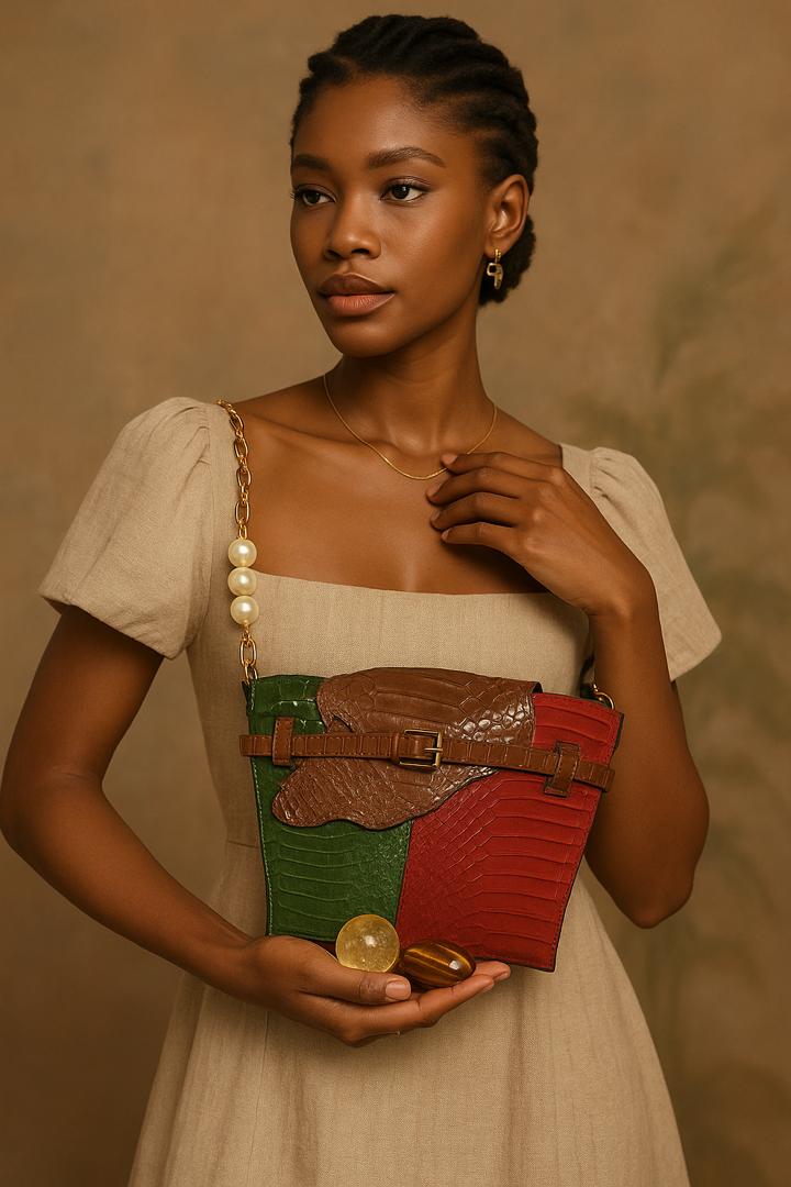 Sac à épaule très chic en cuir véritable