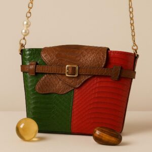 Sac à épaule très chic en cuir véritable