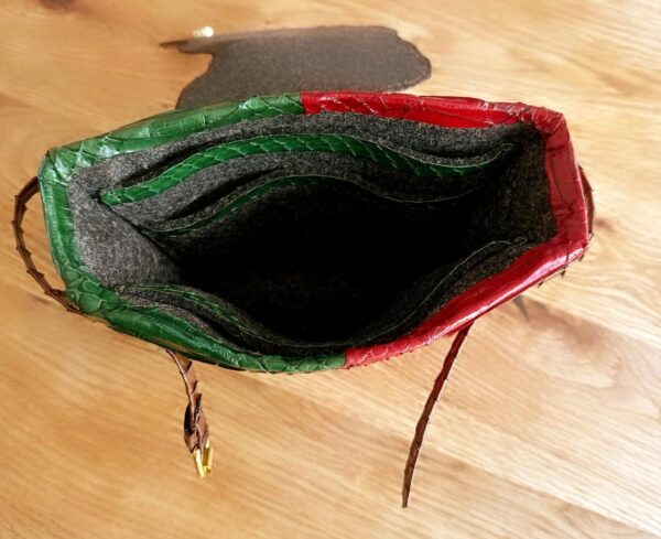Sac à épaule très chic en cuir véritable – Image 5