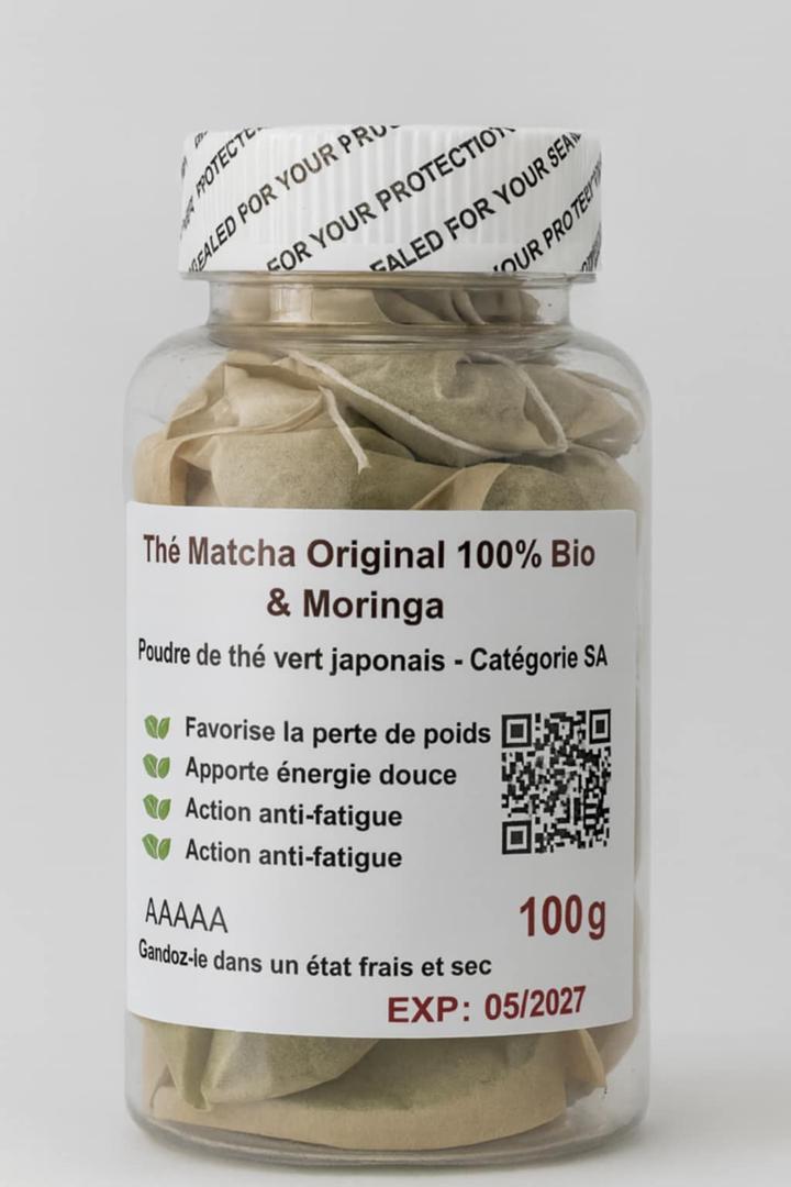 Thé Matha & Moringa 100% Bio