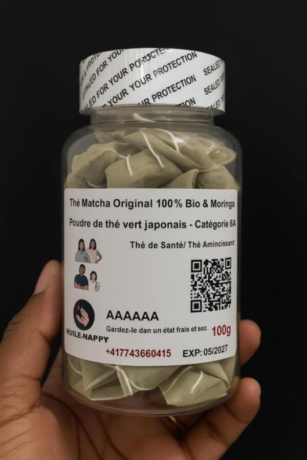 Thé Matha & Moringa 100% Bio – Image 3