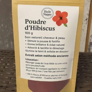 Poudre d’Hibiscus – Trésor Naturel pour les Cheveux et la Peau