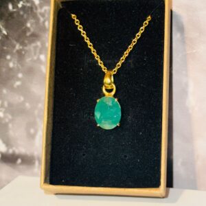 ÉMERAUDE NATURELLE 6,40 Carats – PIERRE DE SAGESSE ET D’ABONDANCE