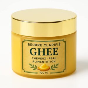 BEURRE CLARIFIÉ GHEE – 100 ml ✨
