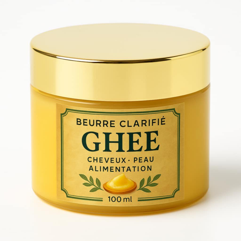 BEURRE CLARIFIÉ GHEE – 100 ml ✨