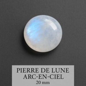 Pierre de Lune Arc-en-Ciel (20mm) AAA+