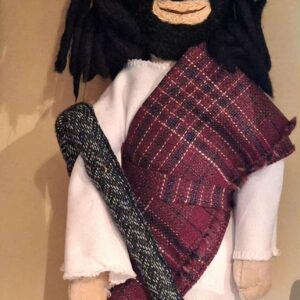 Poupée de Jésus – Fait main en coton (32 cm) En Boite