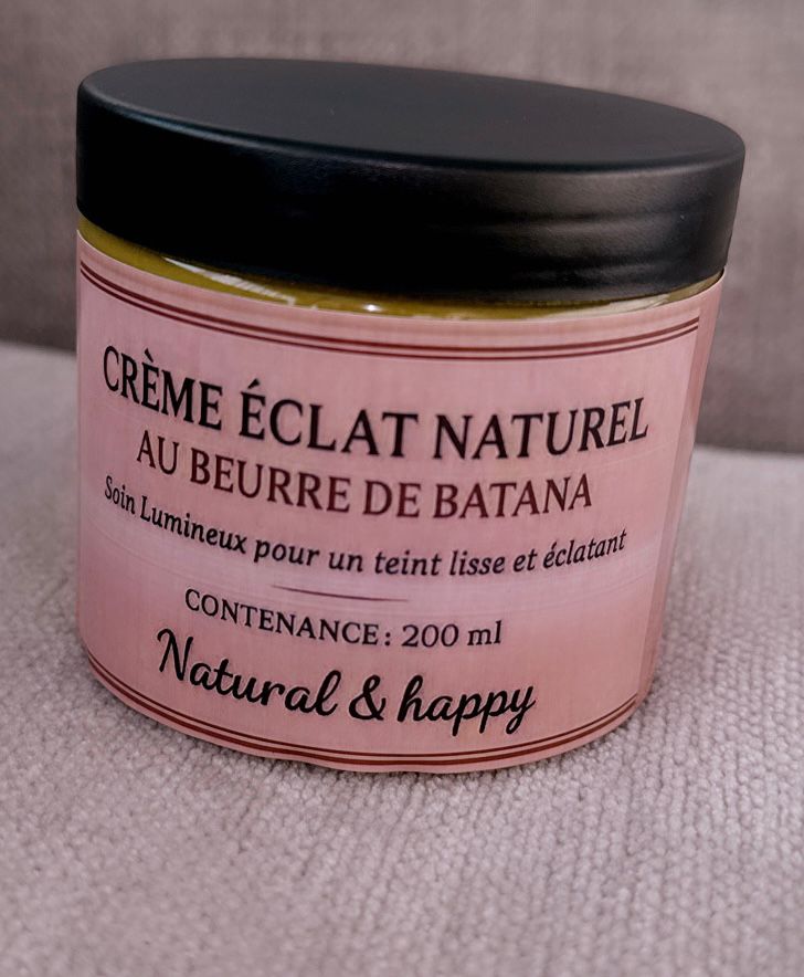 CRÈME ÉCLAT NATUREL AU BEURRE DE BATANA 200ml (Corps&Visage)