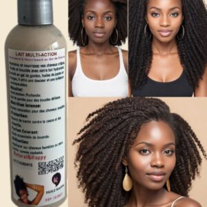 Lait Multi-Action/ Hydratant Nourrissant au Gel de Gombo