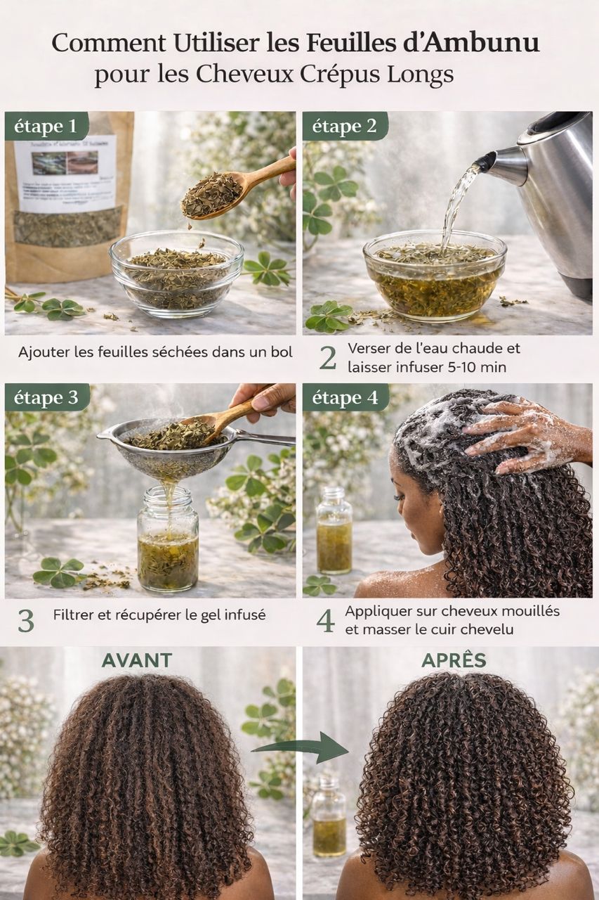 Shampooing démêlant aux feuilles d’Ambunu 200g