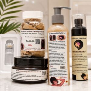 🌿 Kit Naturel Anti-Chute & Croissance des Cheveux