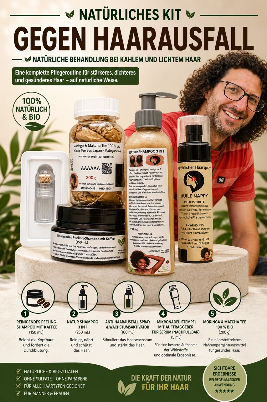 🌿 Kit Naturel Anti-Chute & Croissance des Cheveux – Image 4